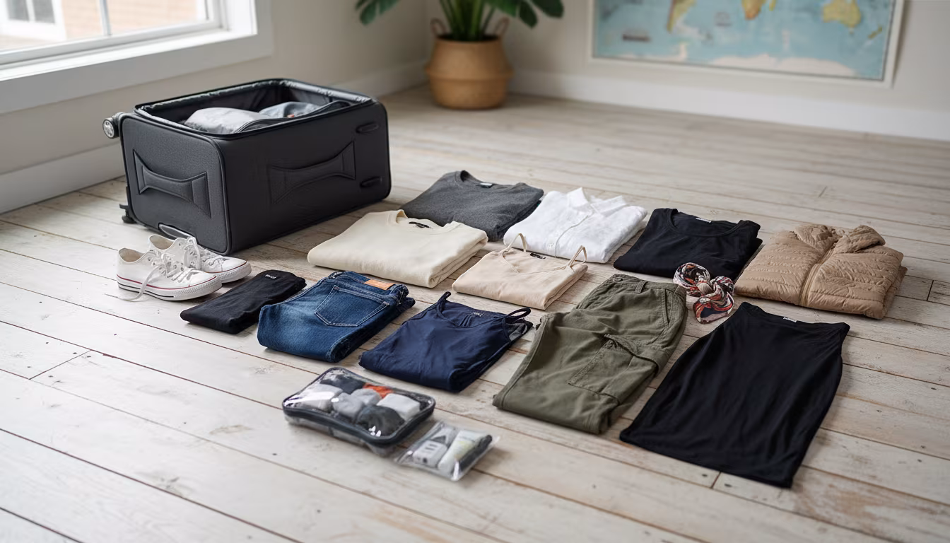How to Pack a Carry-On for a Two-Week Trip Without Checking a Bag — The 5-7 Clothing Rule
