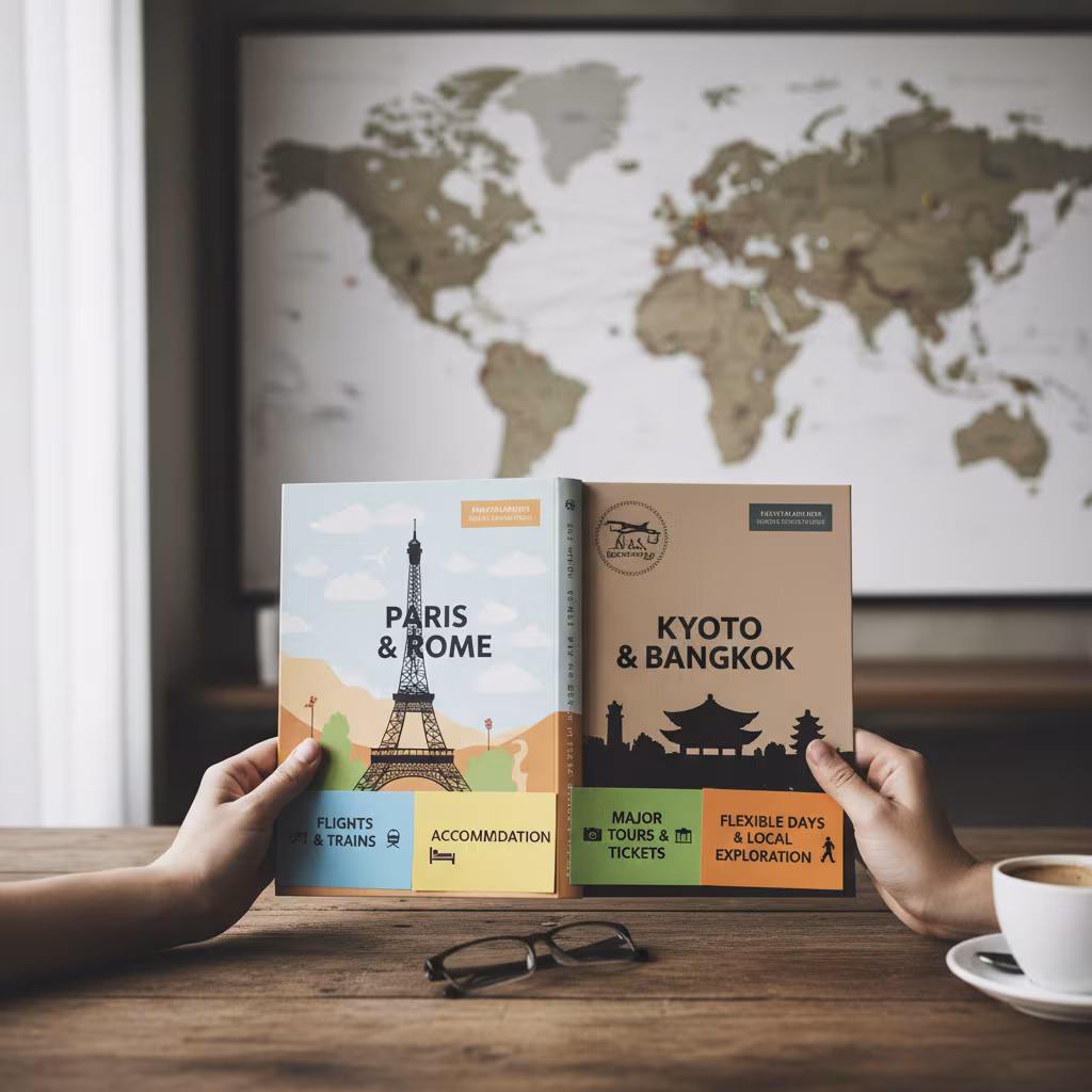 How to Book a Multi-Country Trip Without an Agency — The core principle