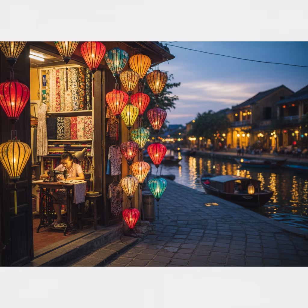 Seven Days in Hội An: Lanterns, Tailors, and the Thu Bồn — Seven Days in Hội An: Lanterns, Tailors, and the Thu Bồn