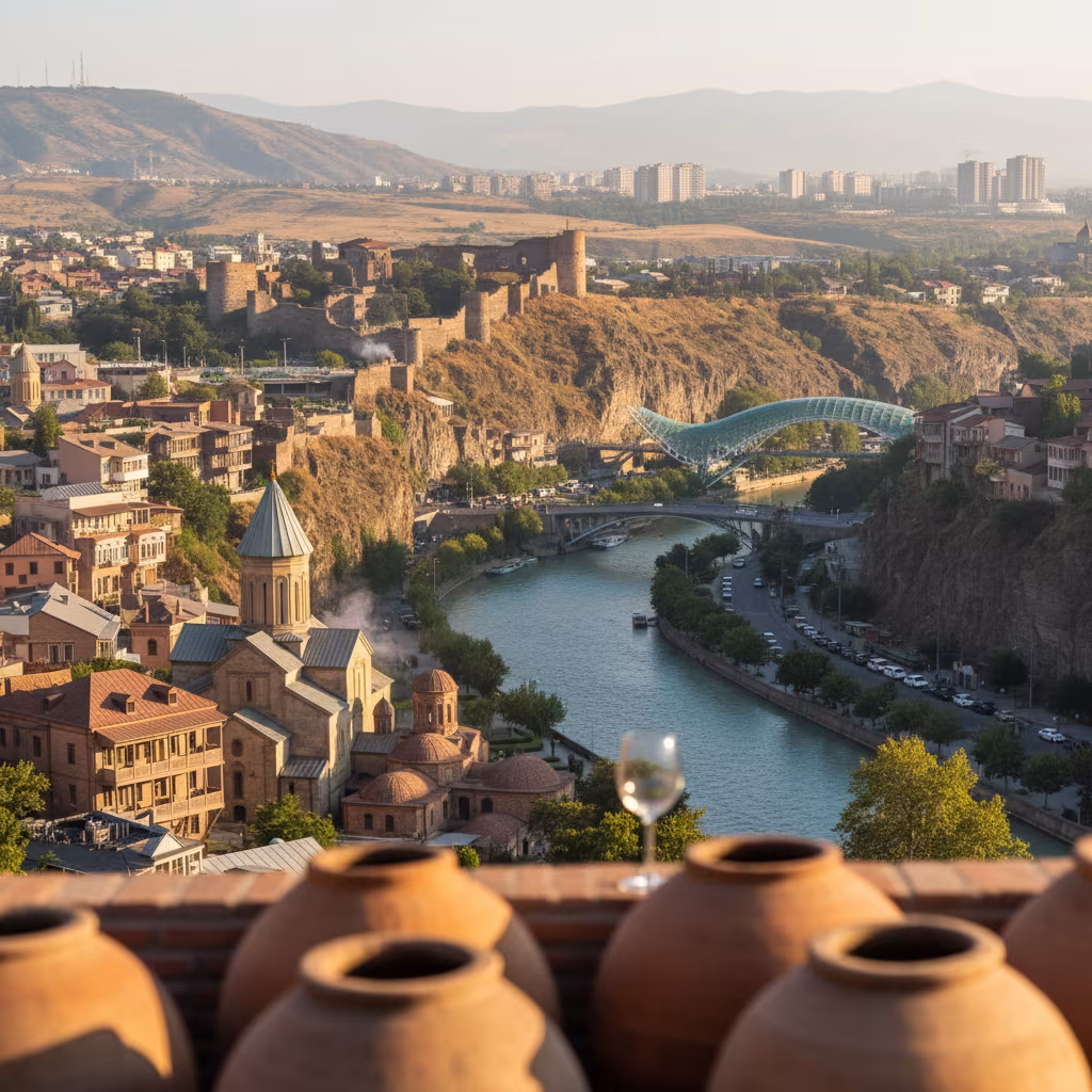 Tbilisi in Ten Days: Wine, Sulphur, and the Caucasus Question — Why this place