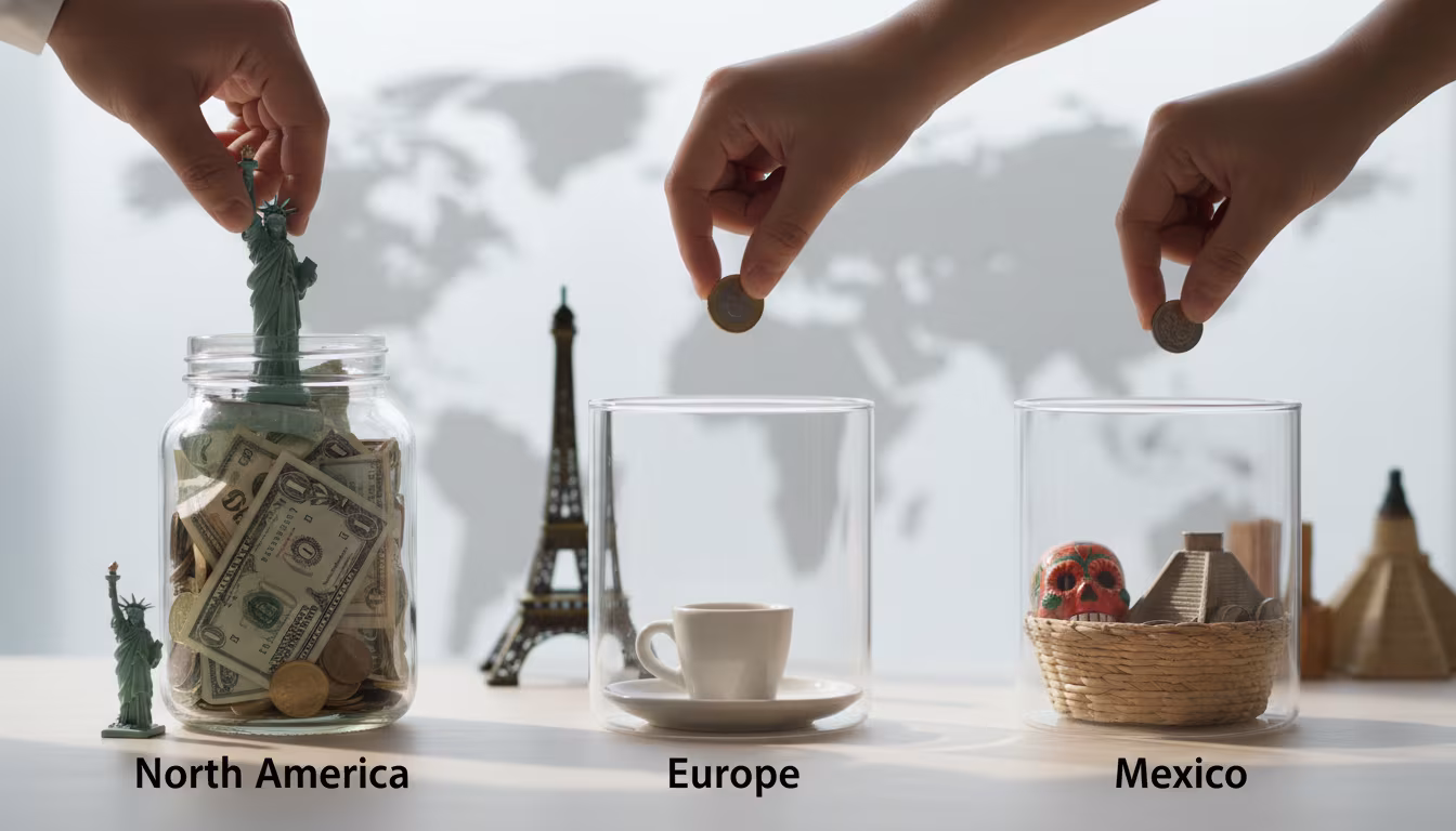 Tipping Etiquette Around the World: A 2026 Country-by-Country Guide — The Three-Way Global Split